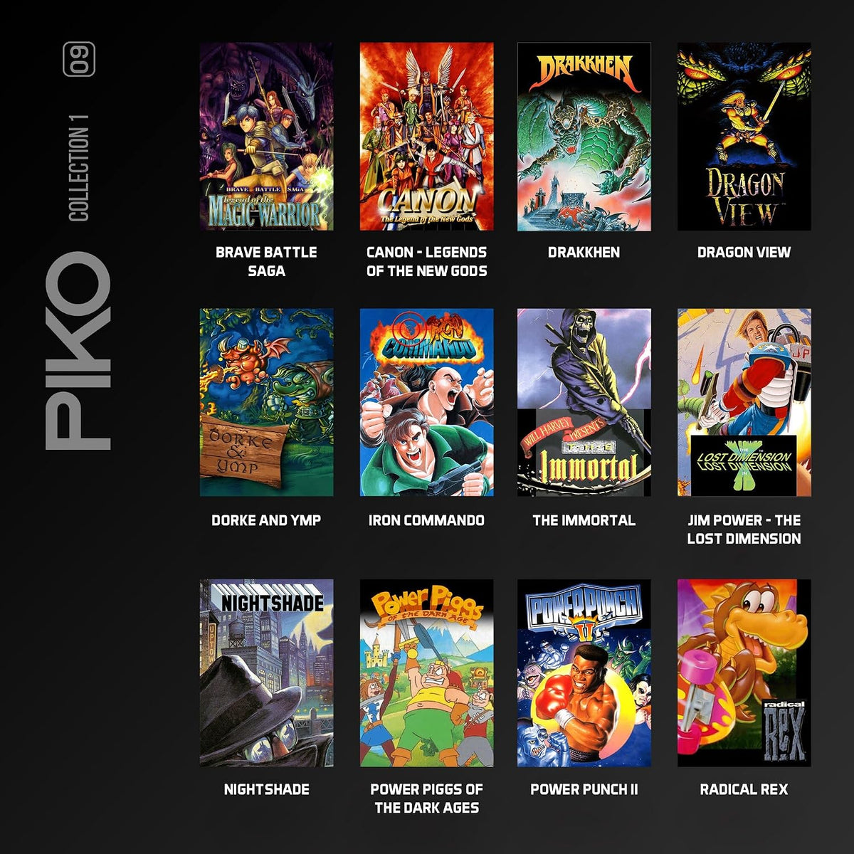 Blaze Evercade - Piko Collection 1 Réédition - Cartouche n°09