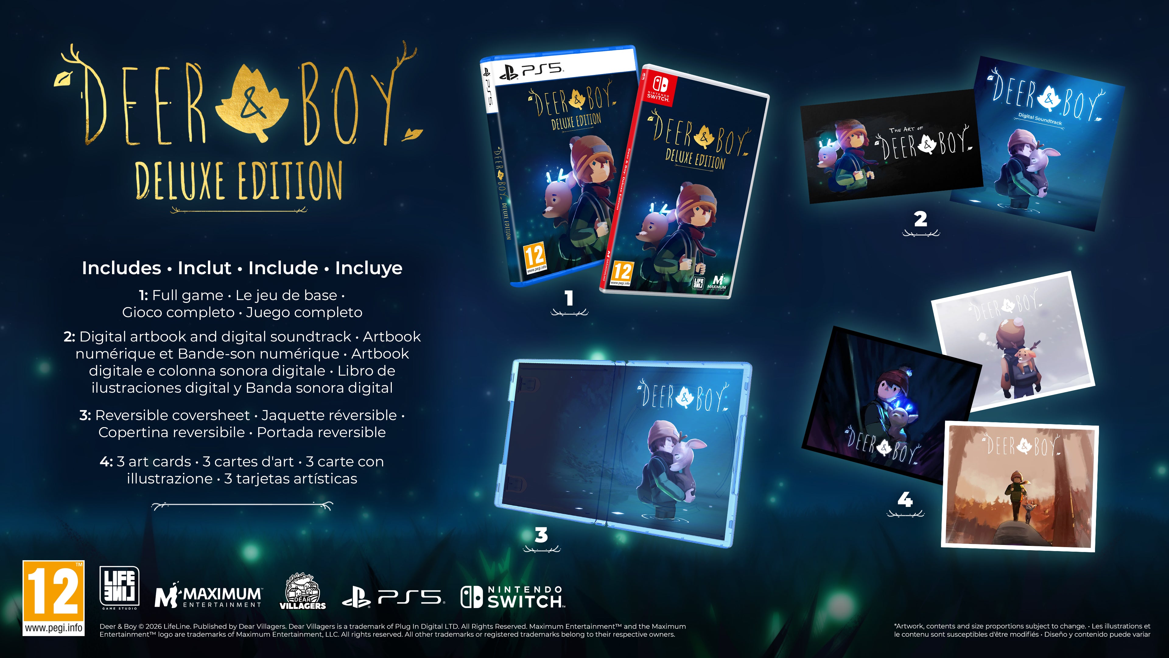 Deer &amp; Boy Nintendo Switch