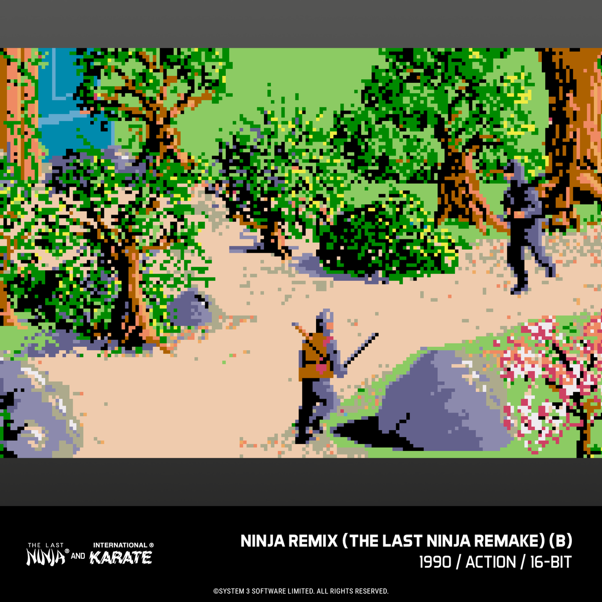 Blaze Evercade - The Last Ninja & International Karate Collection - Cartouche n°12