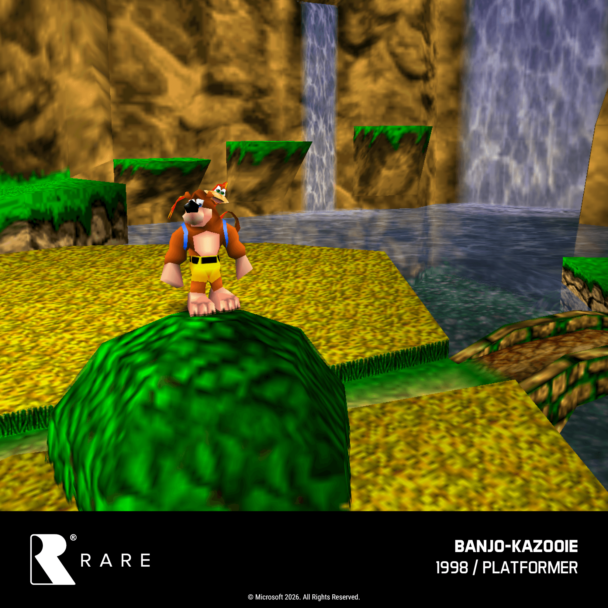 Blaze Evercade - Banjo-Kazooie Double Pack - Cartouche n°53