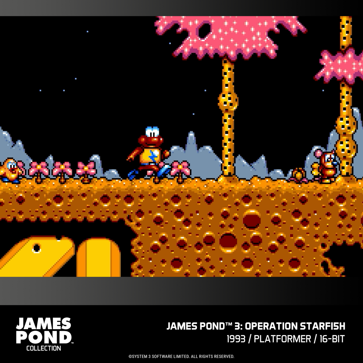 Blaze Evercade - James Pond Collection - Cartouche n°54