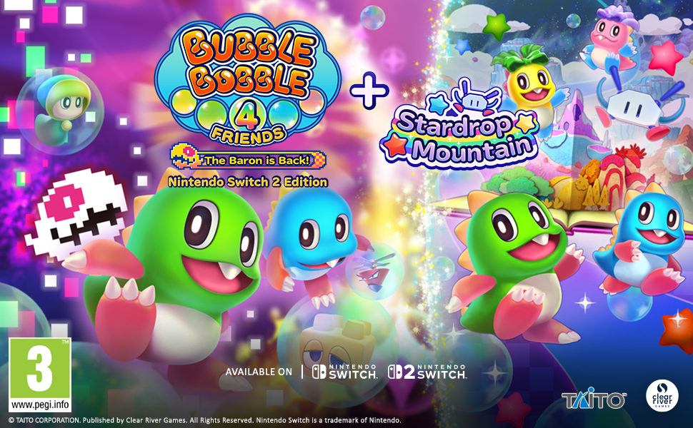 Bubble Bobble 4 Friends Baron is Back SWITCH 2 Edition