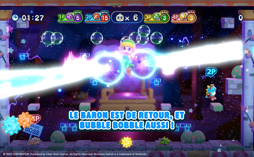 Bubble Bobble 4 Friends Baron is Back SWITCH 2 Edition