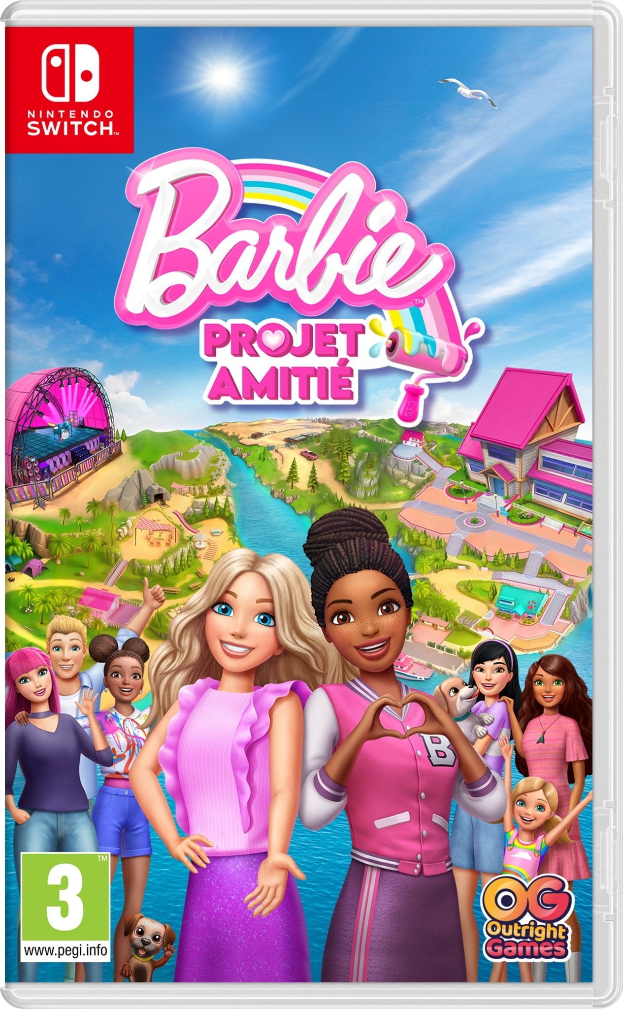 Barbie Projet Amitié SWITCH - Jeux Vidéo Physique - Outright Games - Shop Just for Games