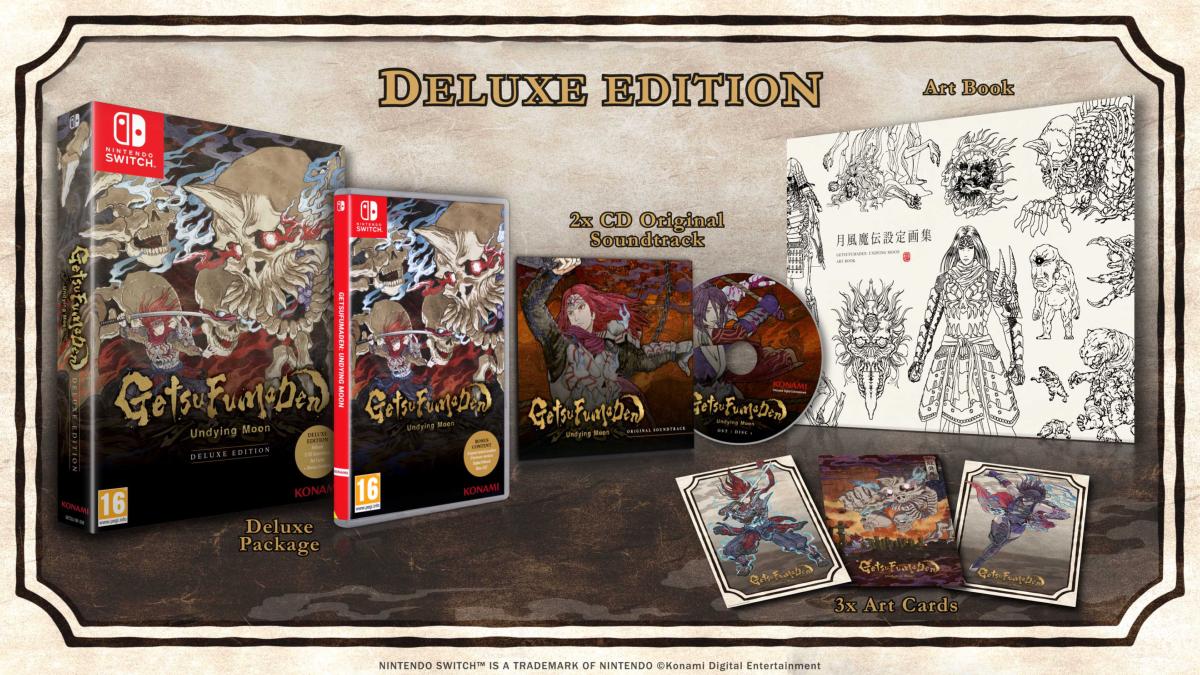 GetsuFumaDen Undying Moon Deluxe Edition Nintendo SWITCH