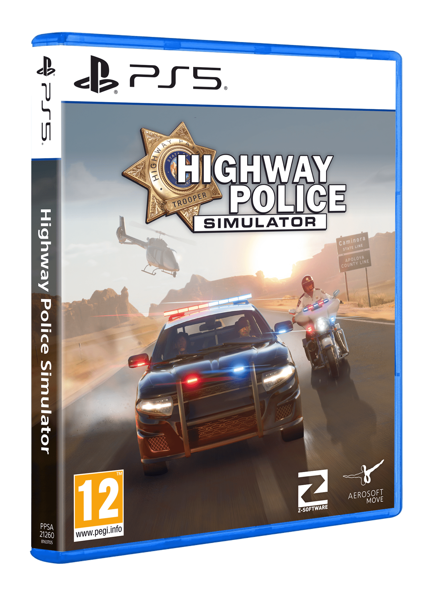 Highway Police Simulator PS5 - Jeux Vidéo Physique - Aerosoft - Shop Just for Games