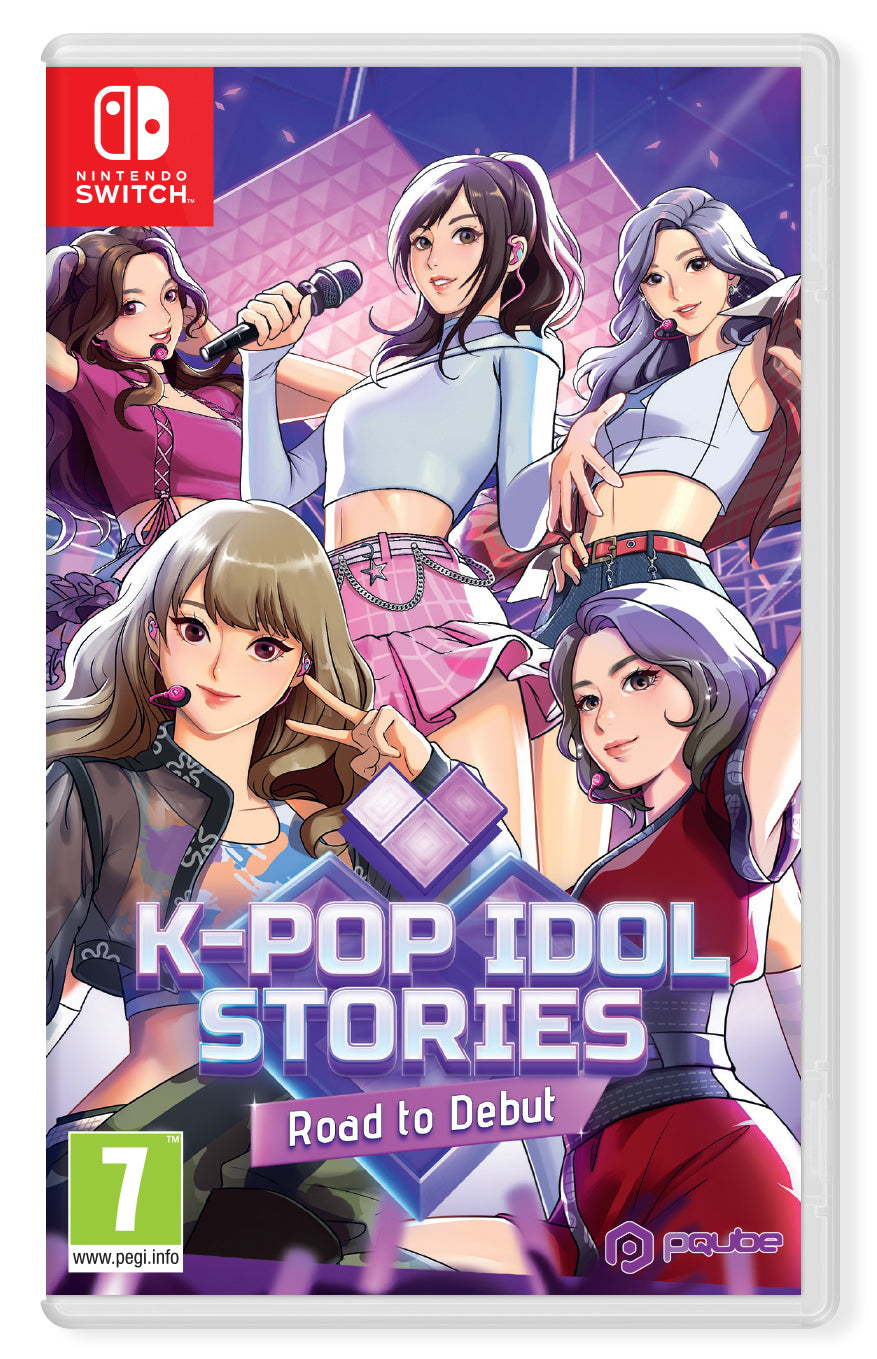 K-POP SWITCH ON CD 3セット K-pop Idol Stories Road to Debut Nintendo Switch