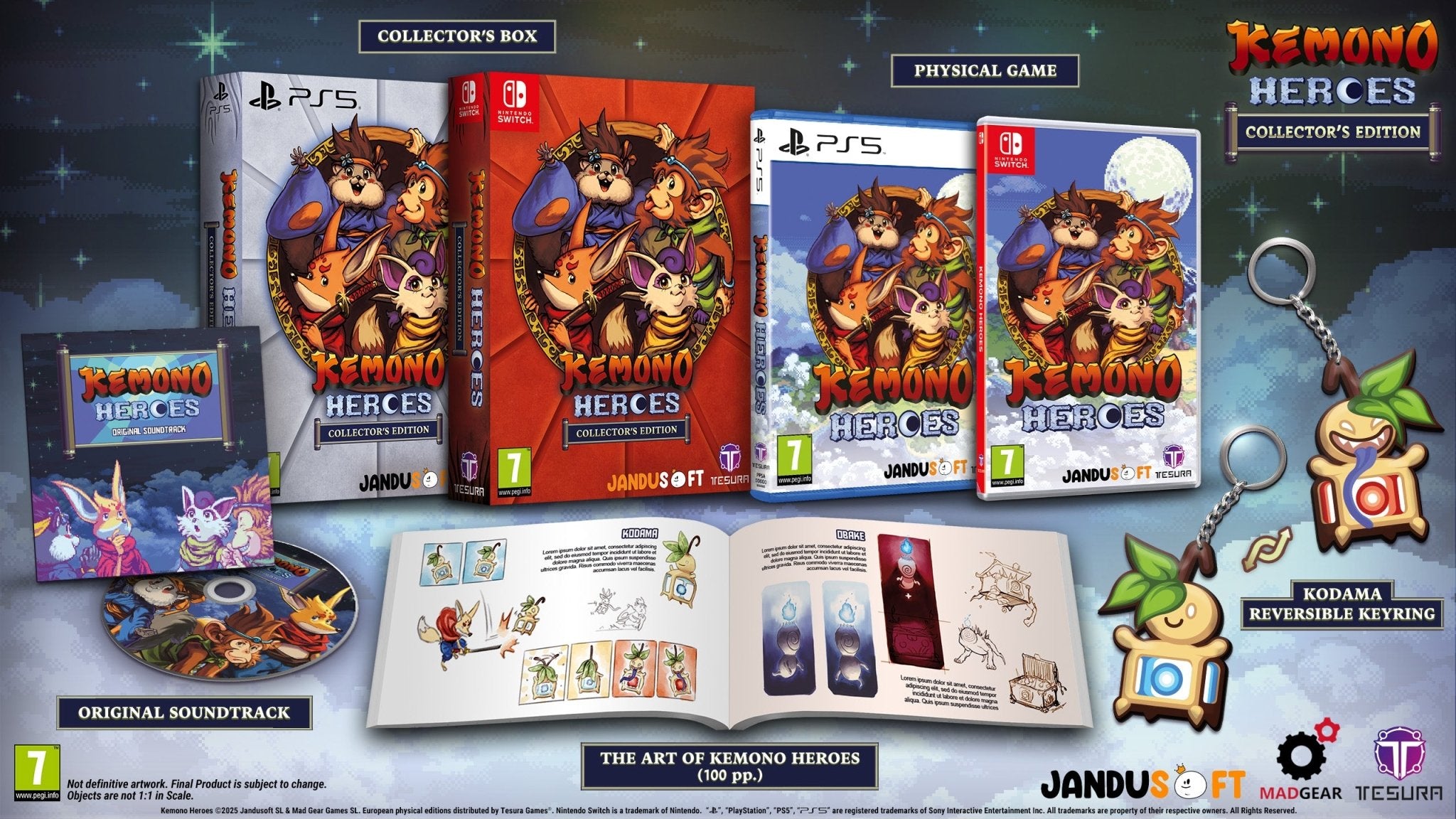 Kemono Heroes Collector's Edition Nintendo Switch - Jeux Vidéo Physique - TESURA - Shop Just for Games