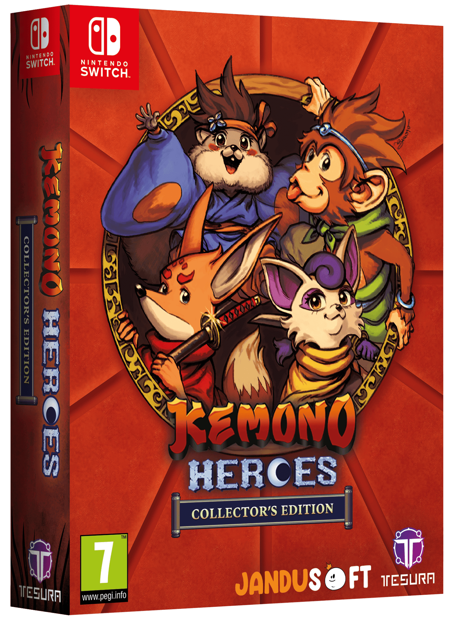 Kemono Heroes Collector's Edition Nintendo Switch - Jeux Vidéo Physique - TESURA - Shop Just for Games