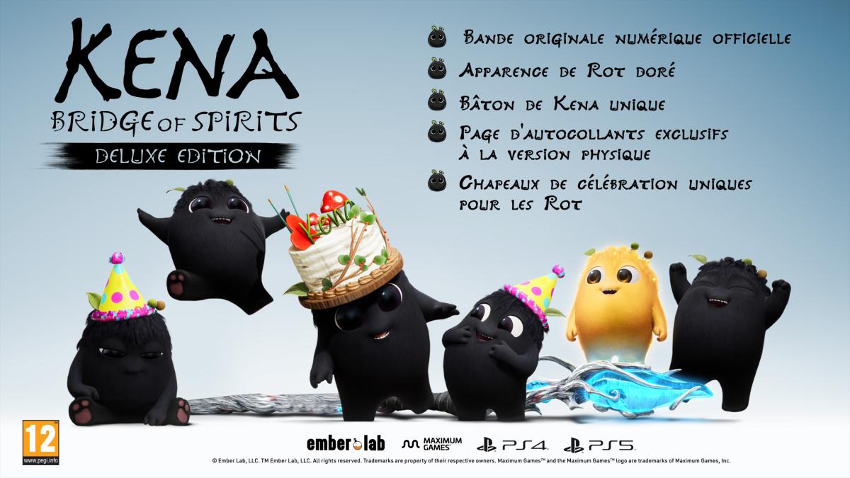 Kena Bridge of Spirits Premium Edition Xbox Series X / Xbox One - Jeux Vidéo Physique - Ember Lab - Shop Just for Games