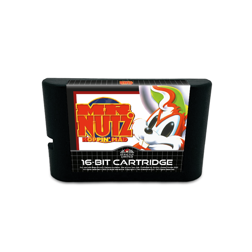 Mr. Nutz 2 Hoppin Mad Sega Mega Drive PAL EU - Strictly Limited