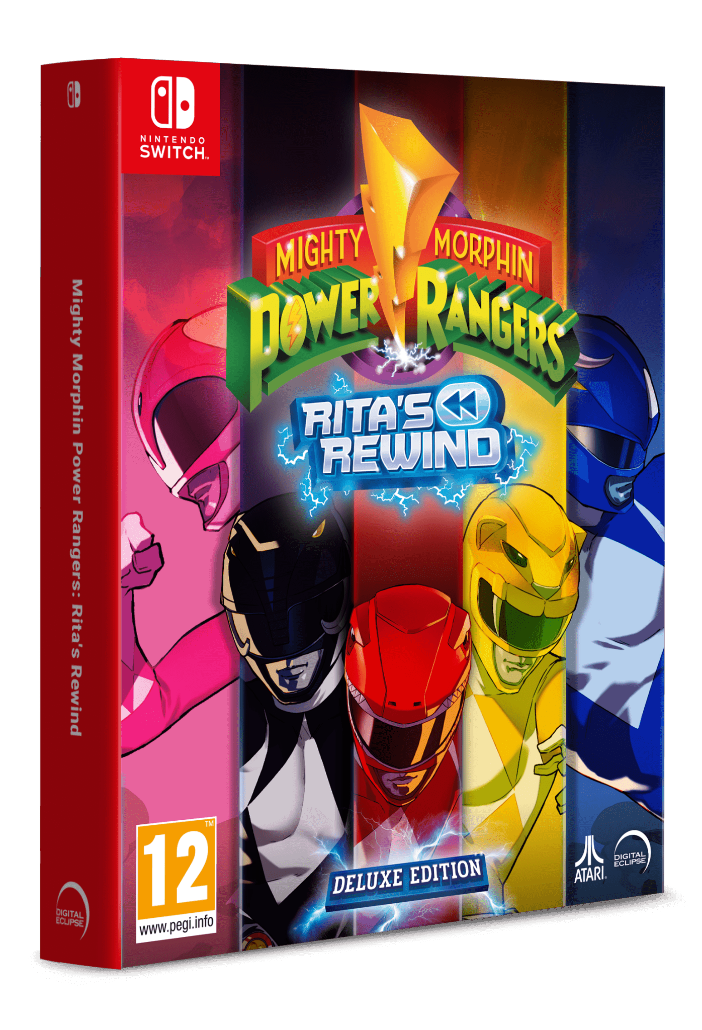 Mighty Morphin Power Rangers Rita's Rewind Deluxe Edition Nintendo