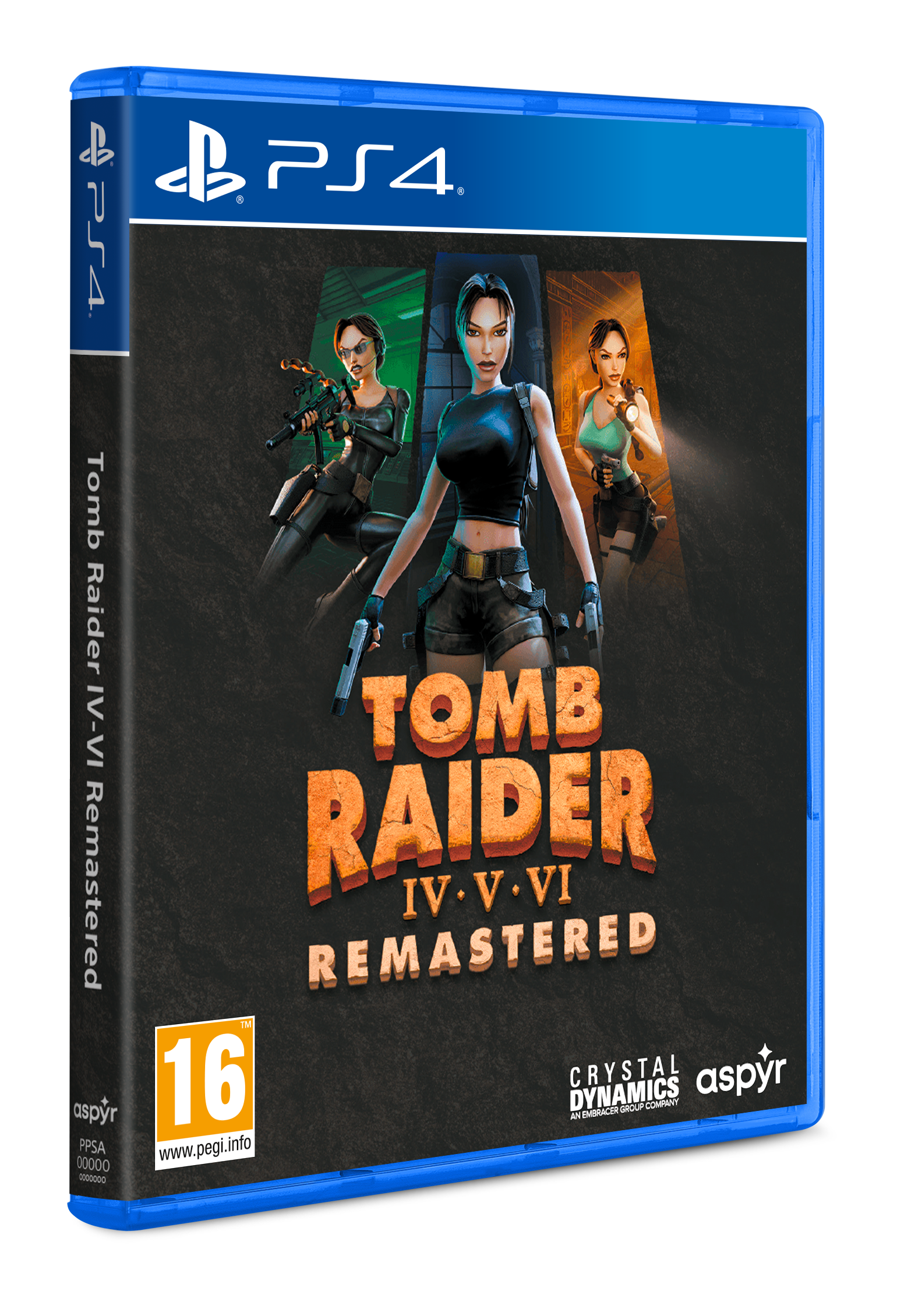 Tomb Raider IV-V-VI Remastered Starring Lara Croft PS4