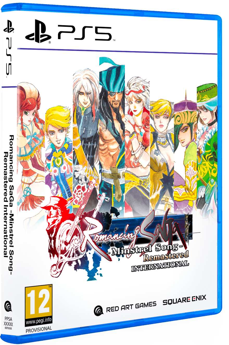Romancing SaGa Minstrel Song Remastered International PS5 - Jeux Vidéo Physique - Red Art Games - Shop Just for Games