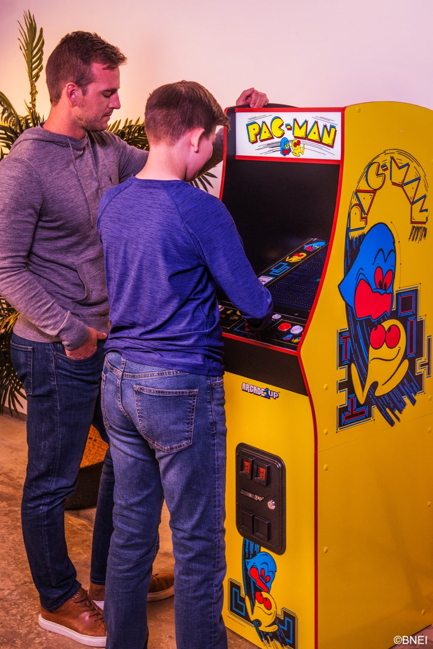 Borne Arcade1Up Pac-Man Deluxe Arcade Machine
