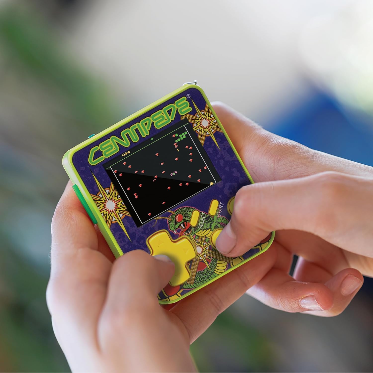 Super Micro Atari Centipede Porte Clefs Gamer