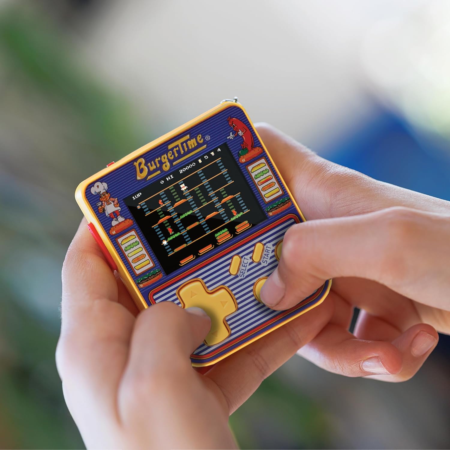 Super Micro Data East Burger Time Porte Clefs Gamer