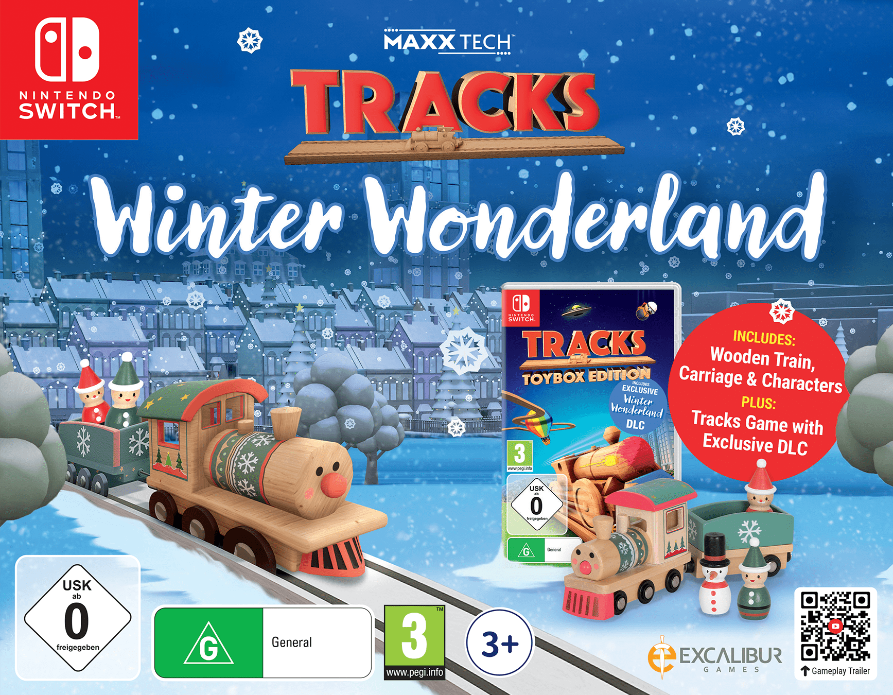 Tracks Winter Wonderland SWITCH (Code de téléchargement) - Jeux Vidéo Code de Téléchargement - MAXX TECH - Shop Just for Games