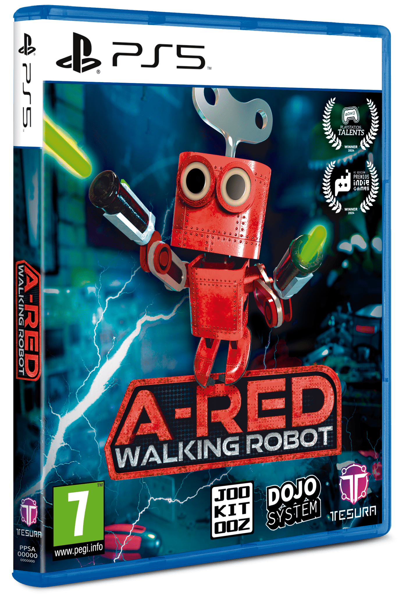A - RED Walking Robot PS5 - Jeux Vidéo Physique - TESURA - Shop Just for Games