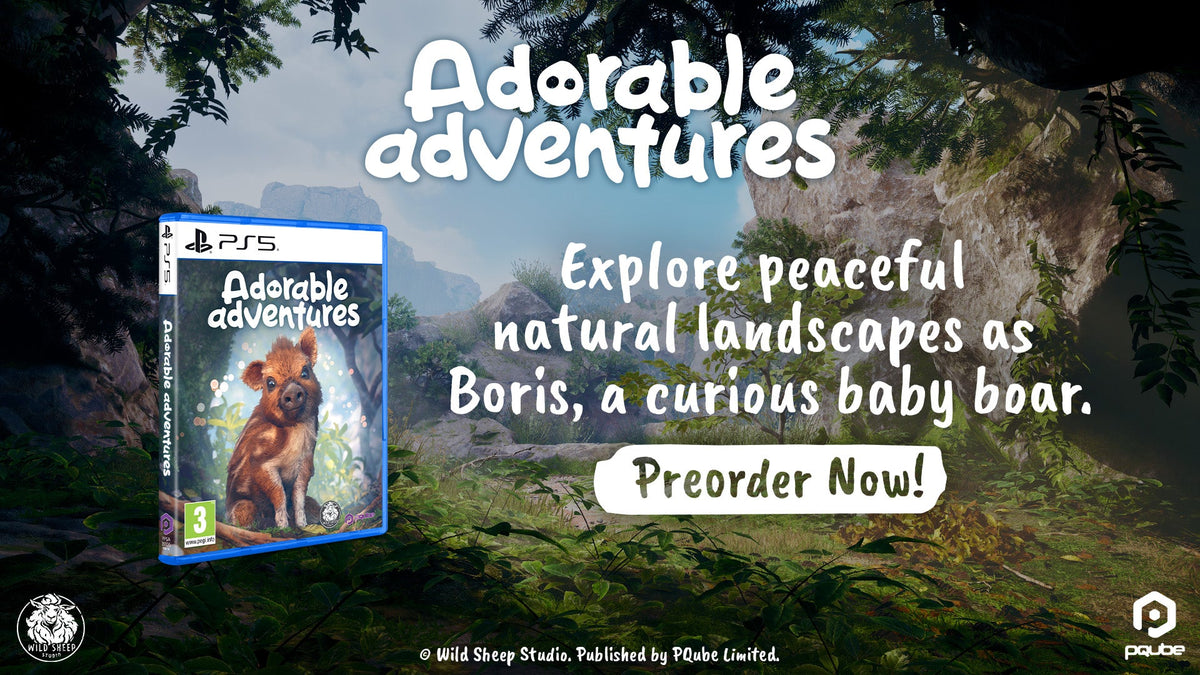 Adorable Adventures PS5 - Jeux Vidéo Physique - PQUBE - Shop Just for Games