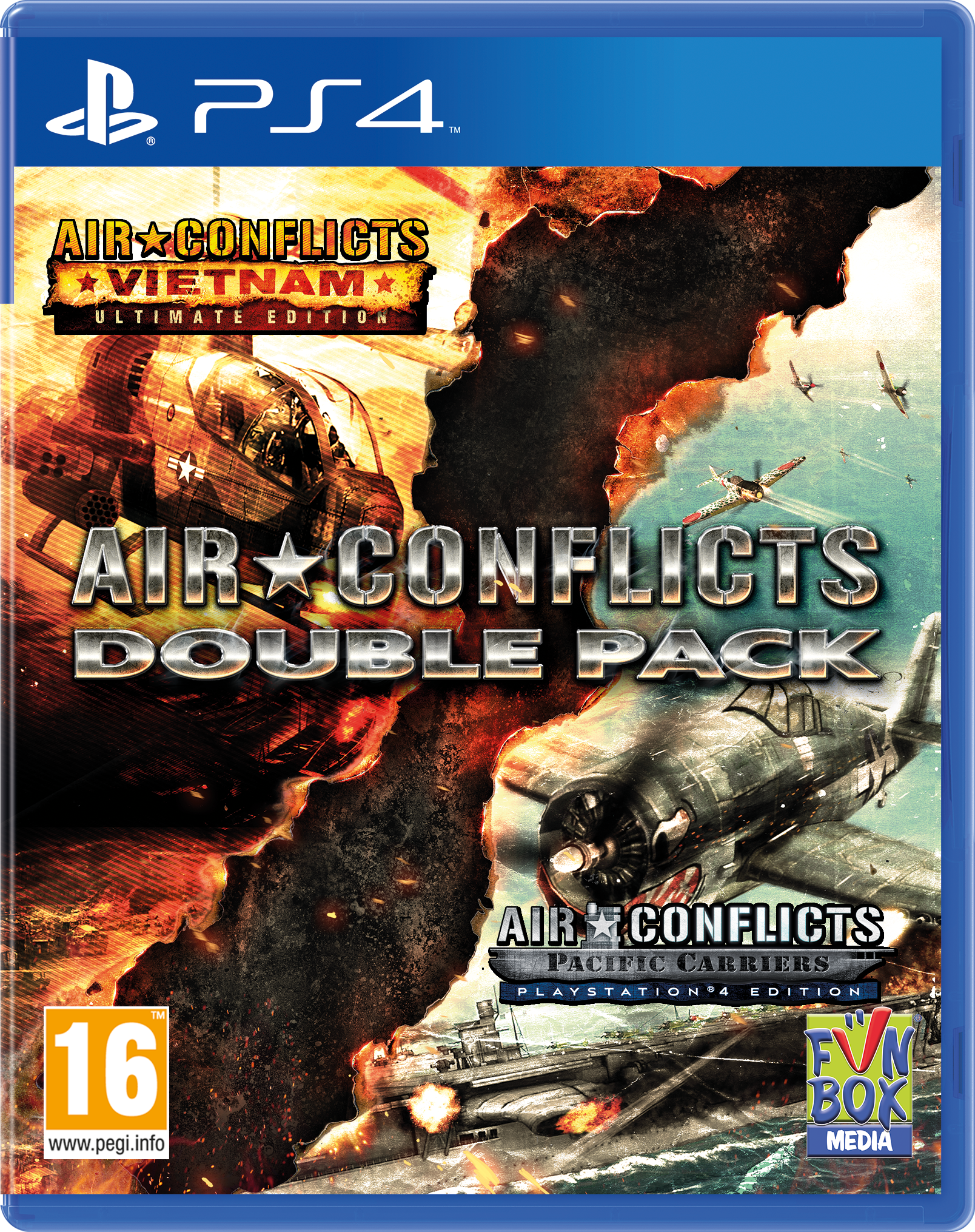 Air Conflicts Double Pack PS4 - Jeux Vidéo Physique - Funbox - Shop Just for Games