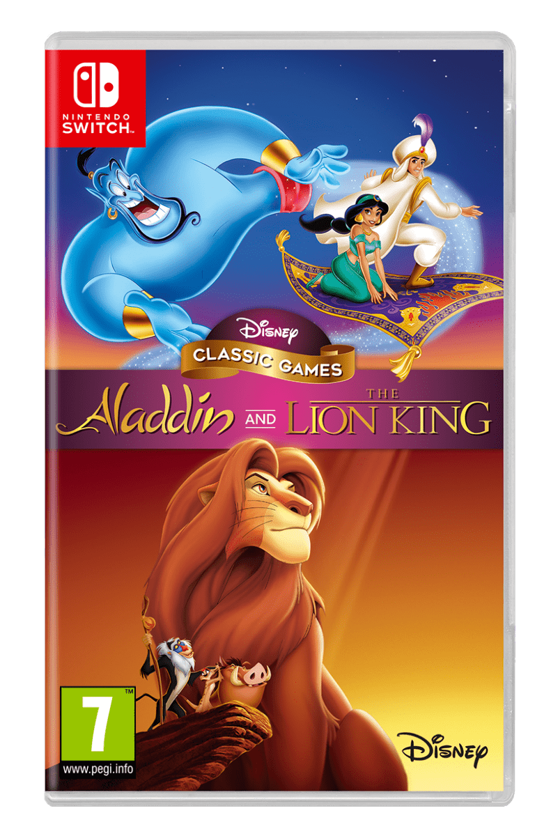 Aladdin et le Roi Lion Disney Classic Games SWITCH - Jeux Vidéo Physique - Disney Interactive - Shop Just for Games