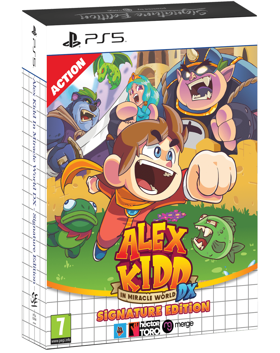 Alex Kidd in Miracle World DX PS5 Signature Edition - Jeux Vidéo Physique - MERGE - Shop Just for Games