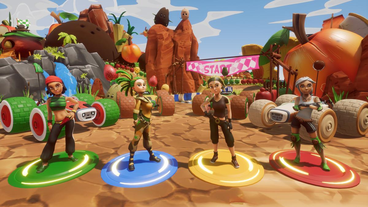 All Star Fruit Racing Nintendo SWITCH (Code de téléchargement) - Jeux Vidéo Code de Téléchargement - PQUBE - Shop Just for Games