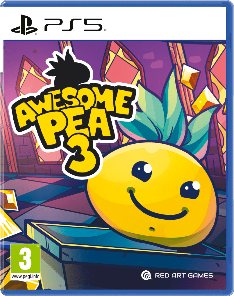 Awesome Pea 3 PS5 - Jeux Vidéo Physique - Red Art Games - Shop Just for Games