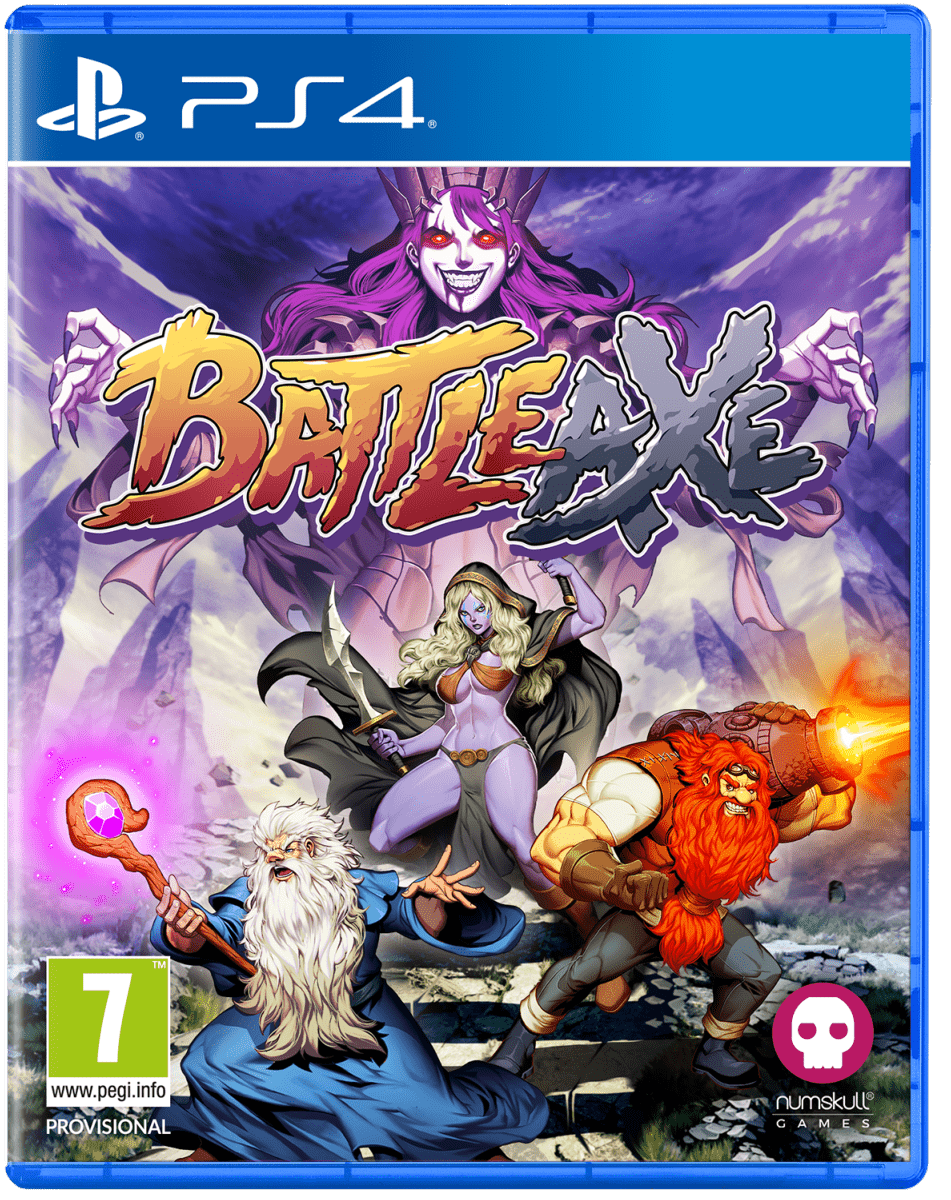 Battle Axe Badge Edition PS4 - Jeux Vidéo Physique - NUMSKULL - Shop Just for Games