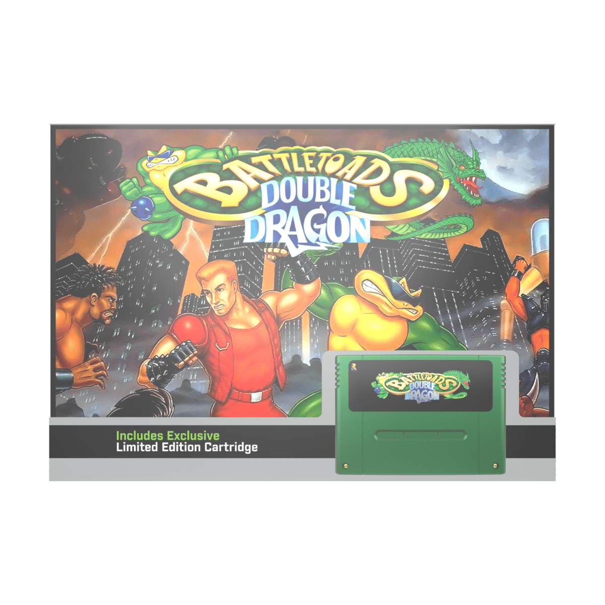 BATTLETOADS & DOUBLE DRAGON COLLECTOR'S EDITION - Cartouche Super NES PAL - Jeux Rétro - retro - bit - Shop Just for Games