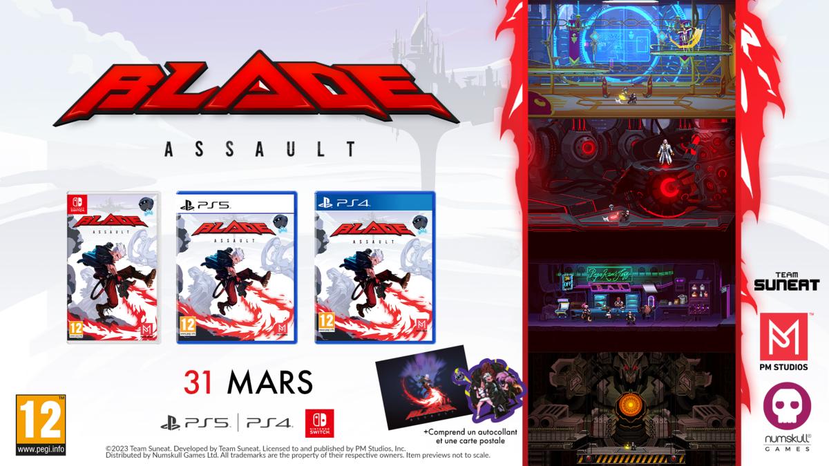 Blade Assault Nintendo SWITCH - Jeux Vidéo Physique - PM Studios - Shop Just for Games