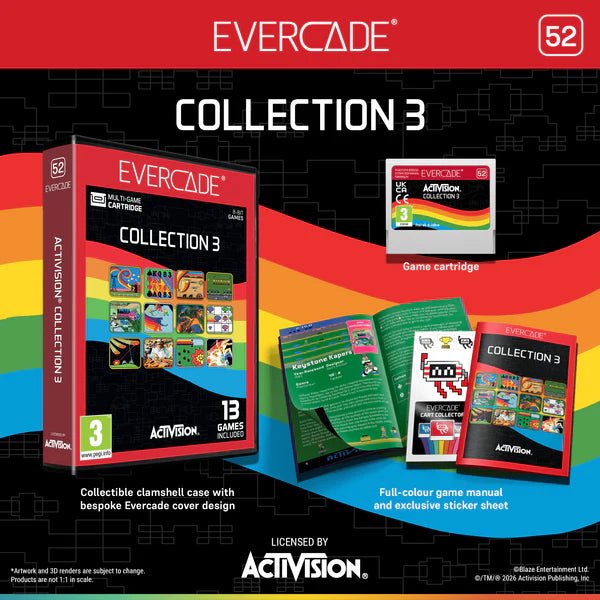 Blaze Evercade - Activision Collection 3 - Cartouche n°52 - Jeux Rétro - Evercade - Shop Just for Games