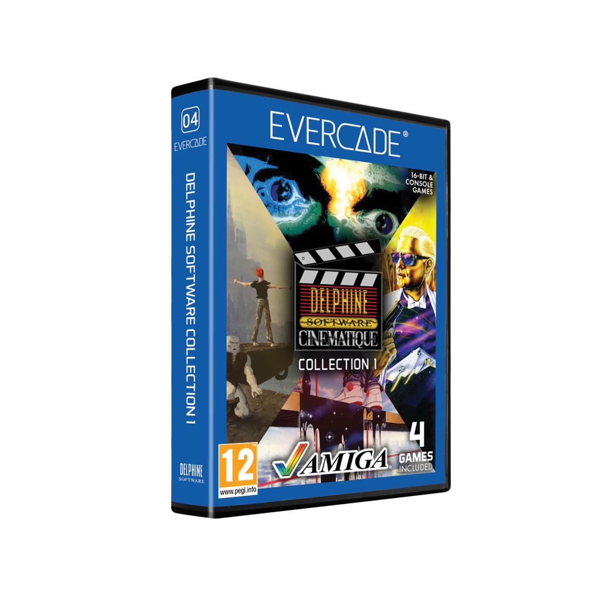 Blaze Evercade - Amiga Delphine Collection 1 - Cartouche n°04 "Home Computers" - Jeux Rétro - Evercade - Shop Just for Games