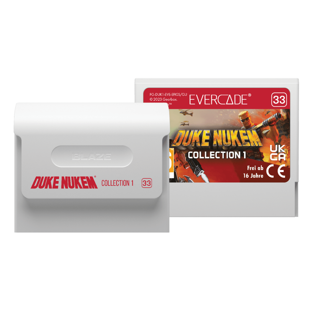 Blaze Evercade - Duke Nukem Collection 1 - Cartouche Evercade N° 33 - Jeux Rétro - Evercade - Shop Just for Games