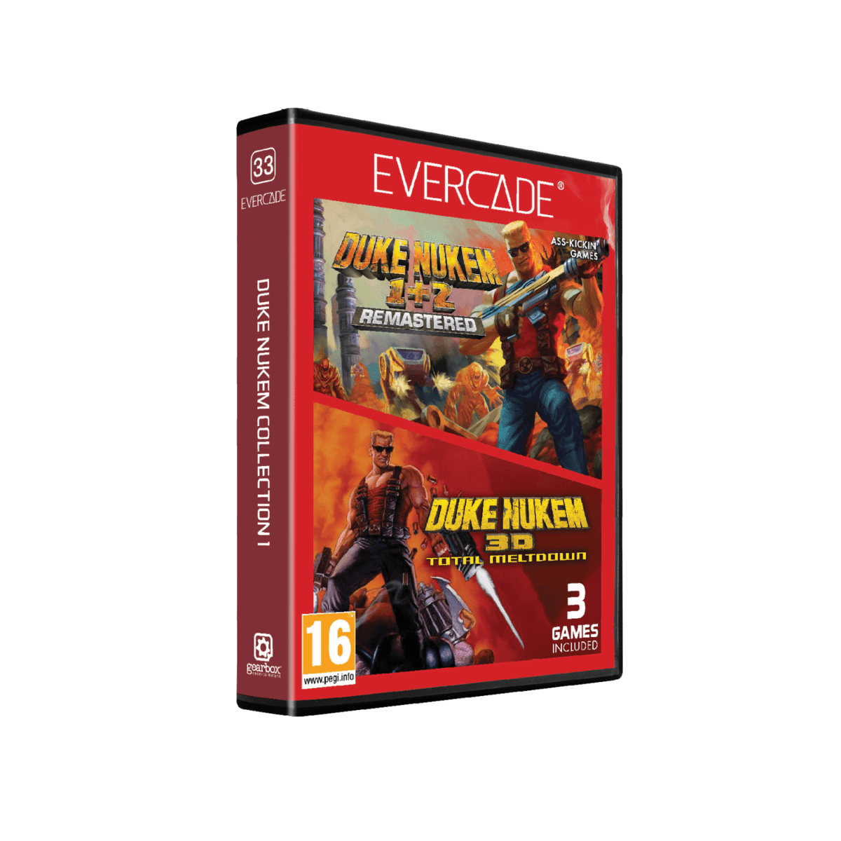 Blaze Evercade - Duke Nukem Collection 1 - Cartouche Evercade N° 33 - Jeux Rétro - Evercade - Shop Just for Games