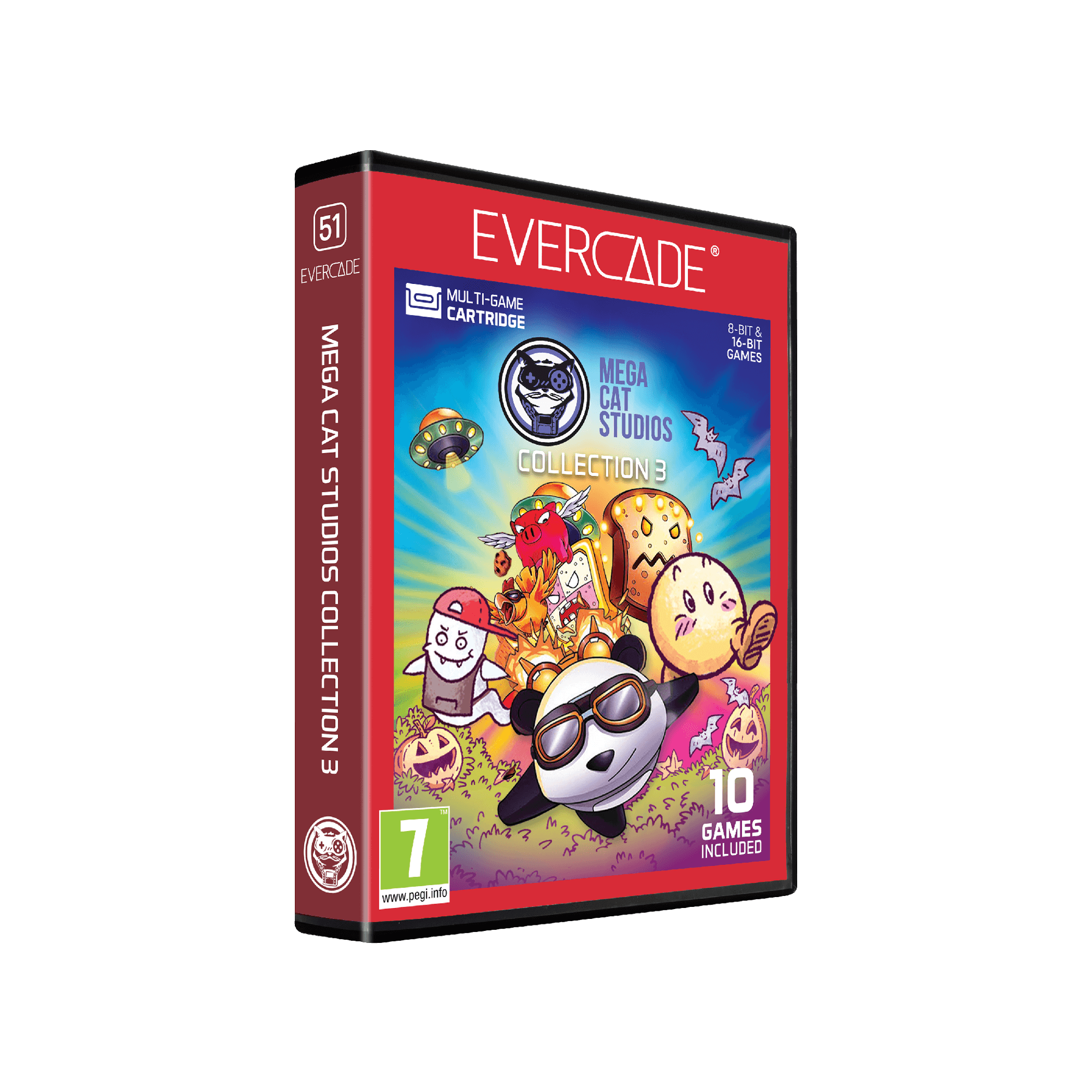 Blaze Evercade - Mega Cat Studios Collection 3 - Cartouche n°51 - Jeux Rétro - Evercade - Shop Just for Games
