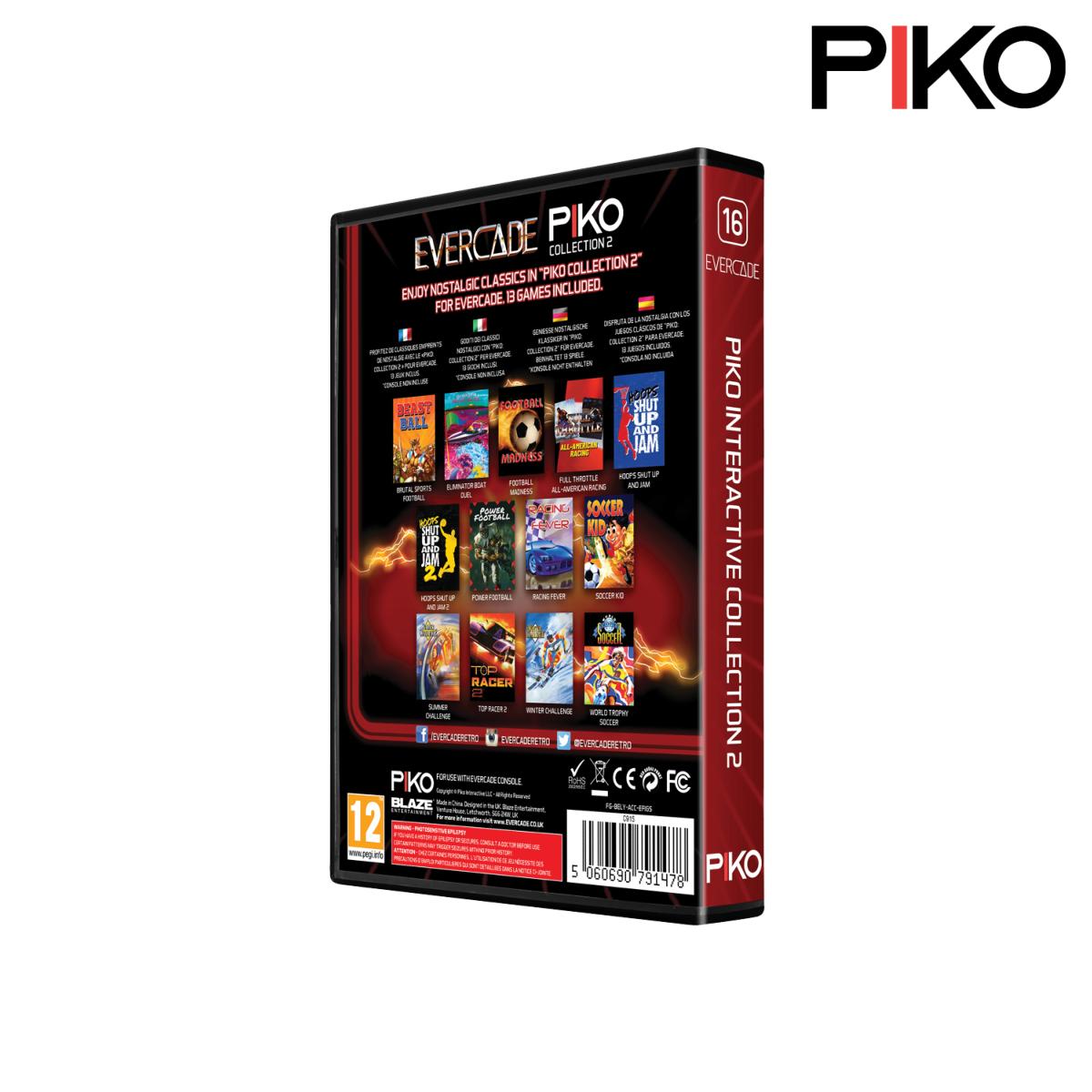 Blaze Evercade - Piko Collection 2 - Cartouche n° 16 - Jeux Rétro - Evercade - Shop Just for Games