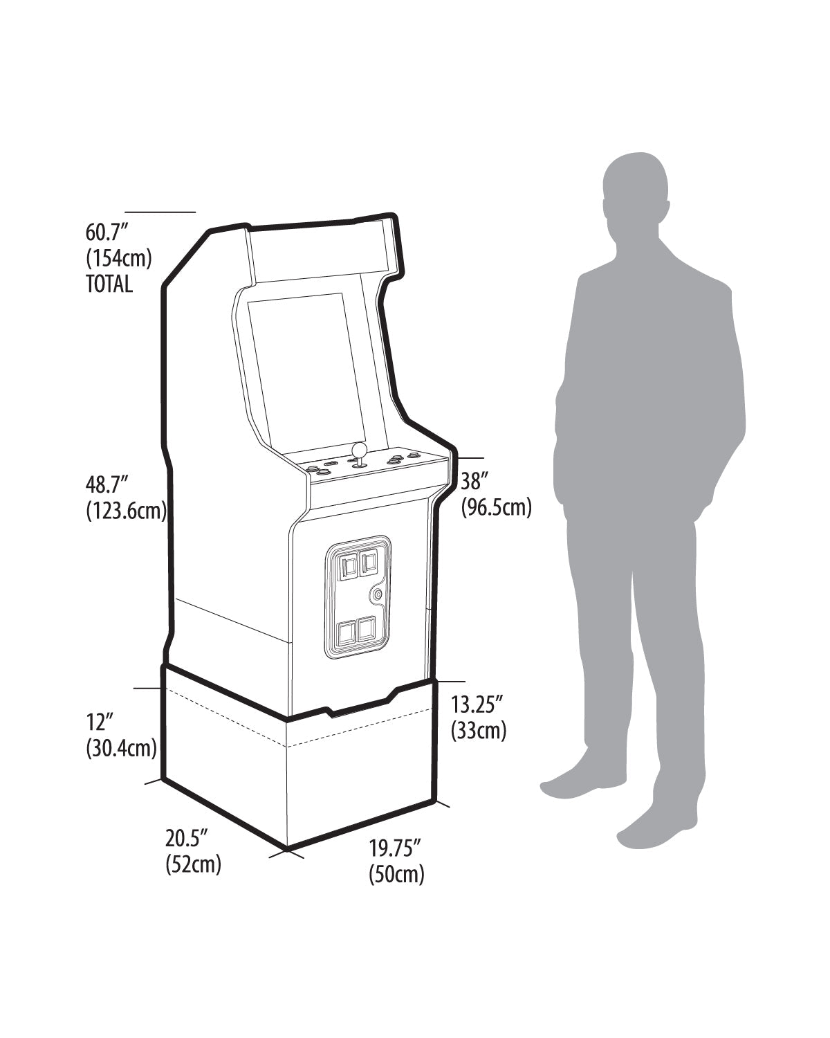 Arcade1Up Bandai Namco Legacy Edition Pac-Mania Arcade Machine