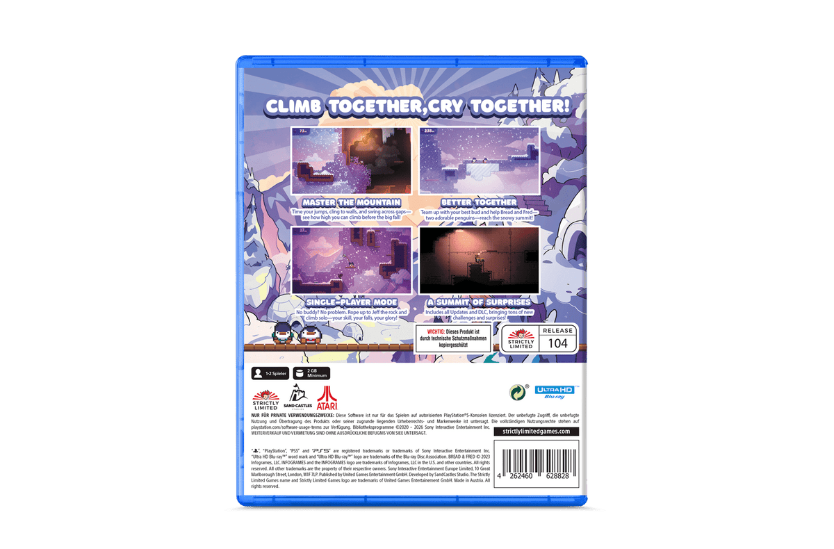 Bread & Fred Limited Edition PS5 - Jeux Vidéo Physique - Strictly Limited - Shop Just for Games