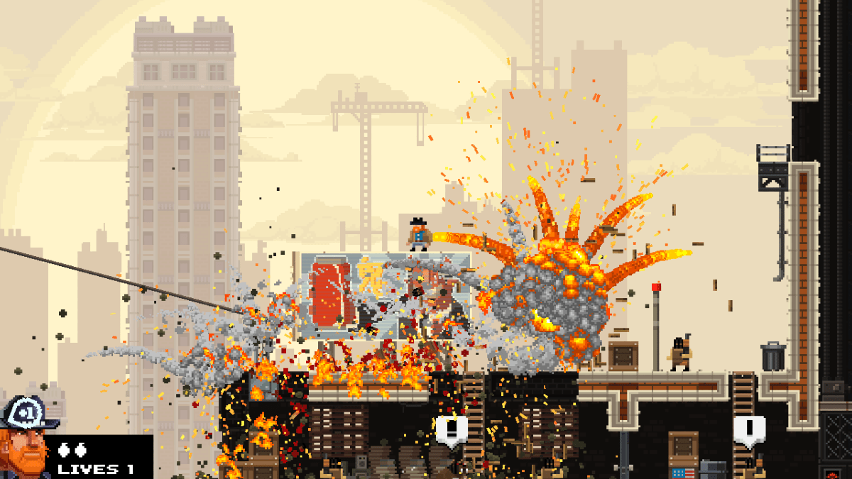 Broforce Nintendo SWITCH - Jeux Vidéo Physique - Devolver Digital - Shop Just for Games