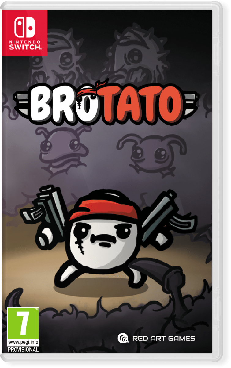 Brotato Nintendo SWITCH - Jeux Vidéo Physique - Red Art Games - Shop Just for Games