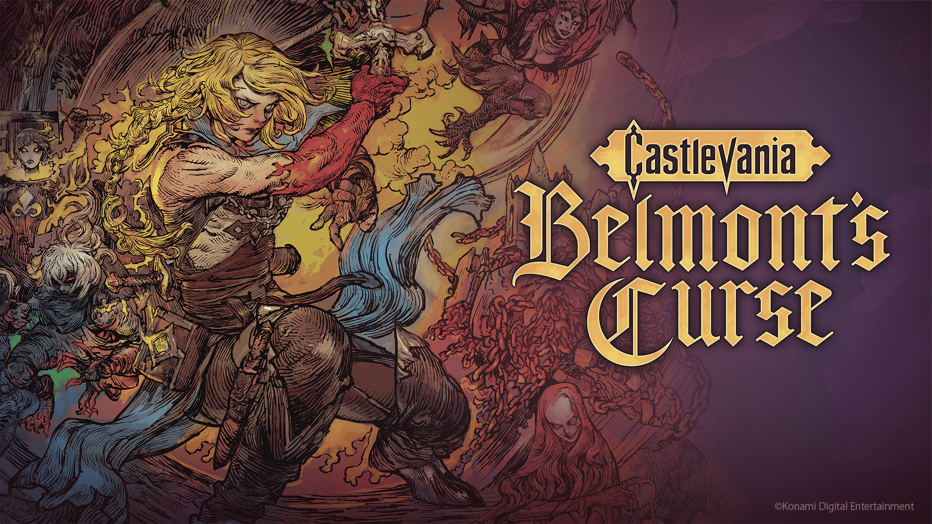 Castlevania Belmont's Curse Midnight Edition SWITCH