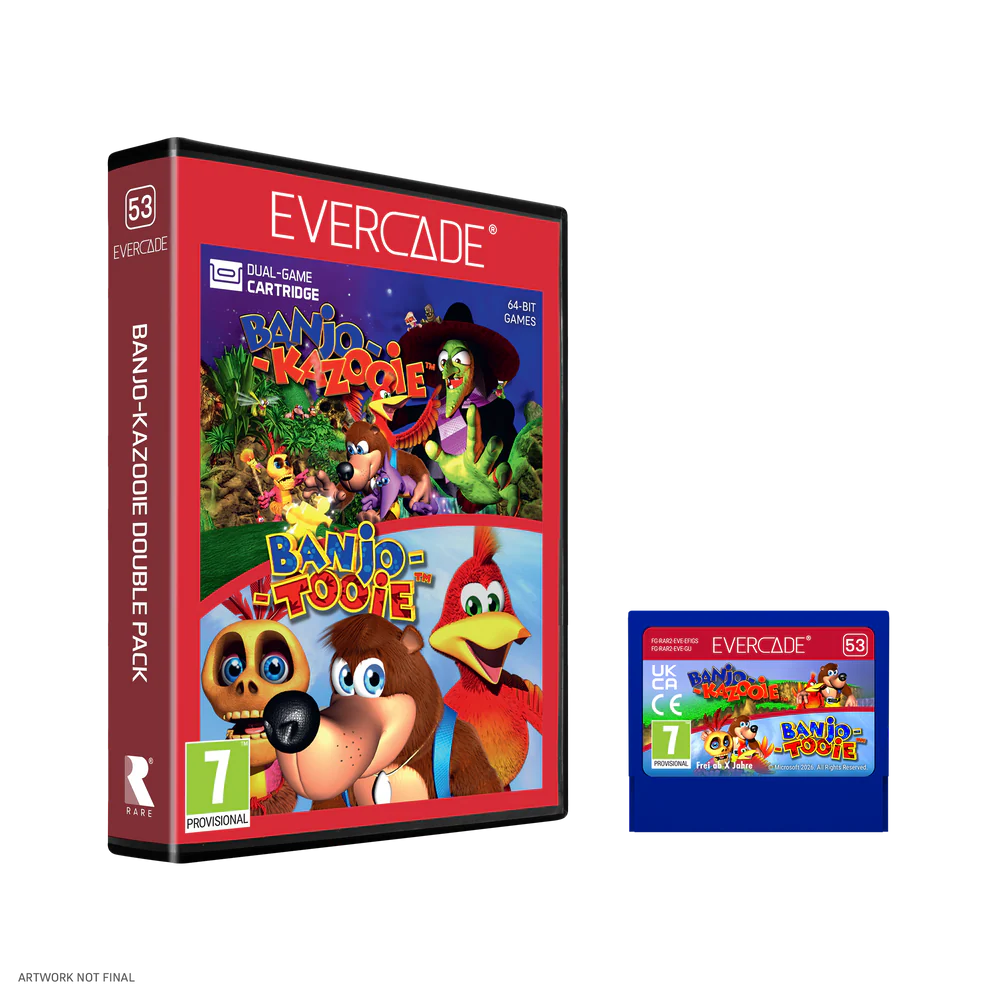 Console Portable Evercade NEXUS Banjo Kazooie Bundle - Console portable - Evercade - Shop Just for Games