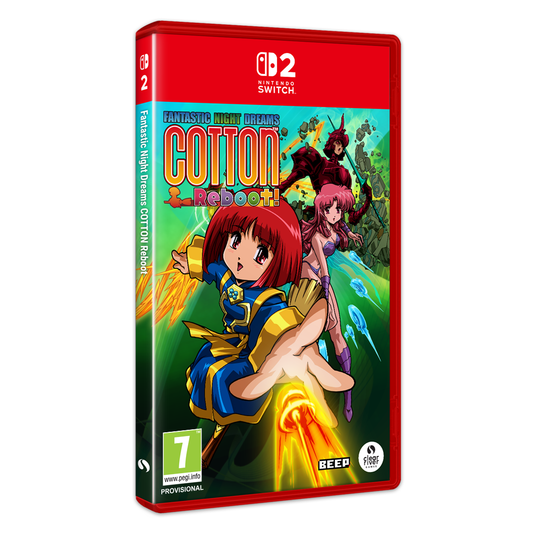 Cotton Reboot! SWITCH 2 - Jeux Vidéo Physique - Clear River Games - Shop Just for Games