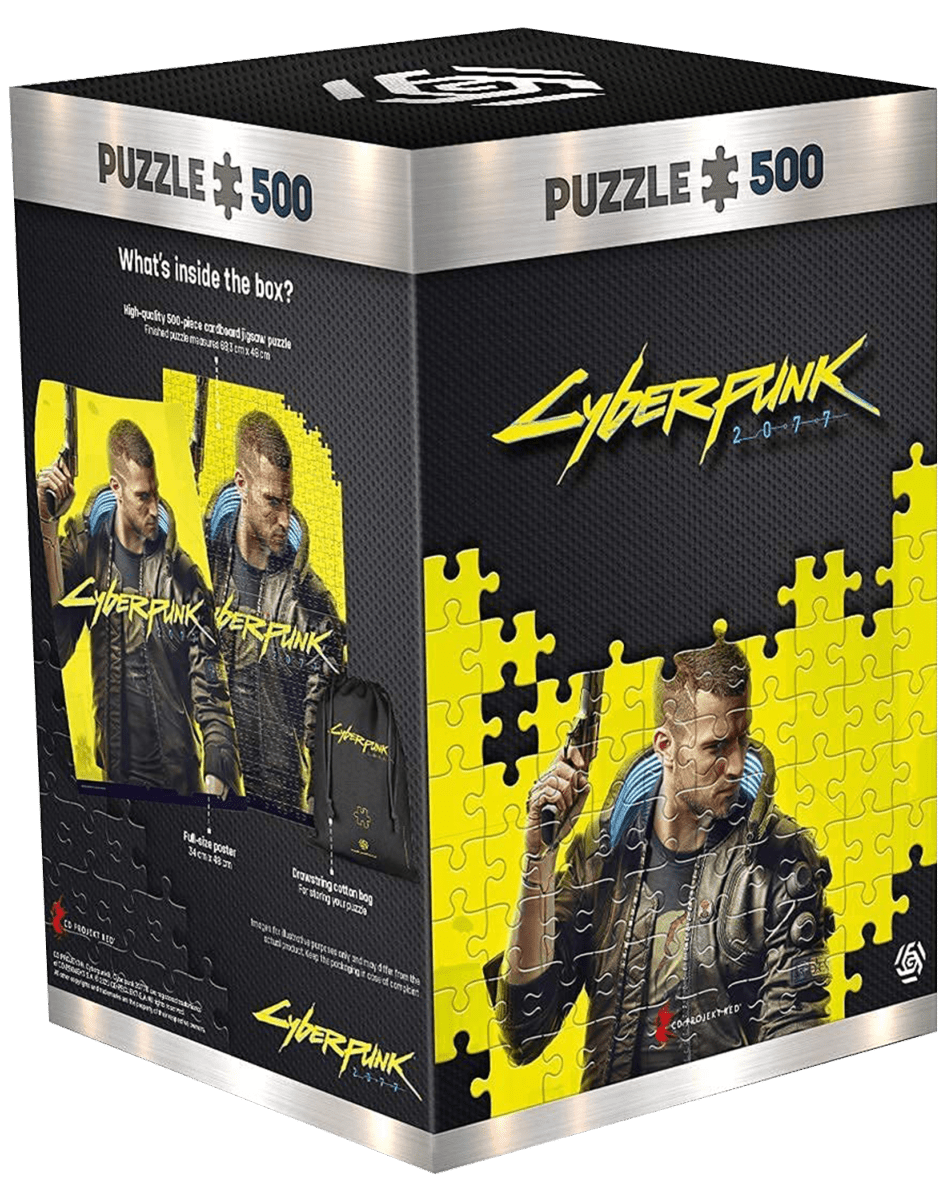 Cyberpunk 2077: Keyart V Puzzle 500 pièces - Puzzles - CENEGA - Shop Just for Games