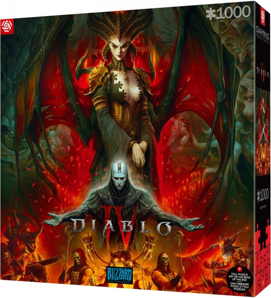 Diablo IV Lilith Composition Puzzle 1000 pièces - Puzzles - CENEGA - Shop Just for Games