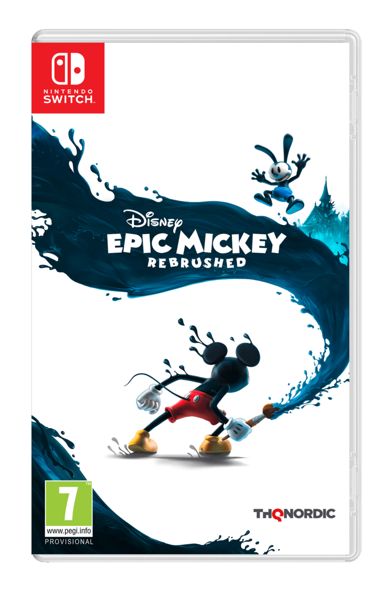 Disney Epic Mickey: Rebrushed Nintendo SWITCH - Jeux Vidéo Physique - THQ NORDIC GAMES - Shop Just for Games