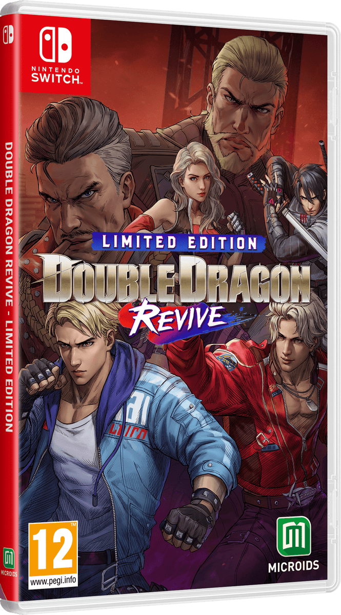 Nintendo Switch Double Dragon Revive Collector's Edition ダブルドラゴン リヴァイヴ コレクターズエディション Switch（阿々久