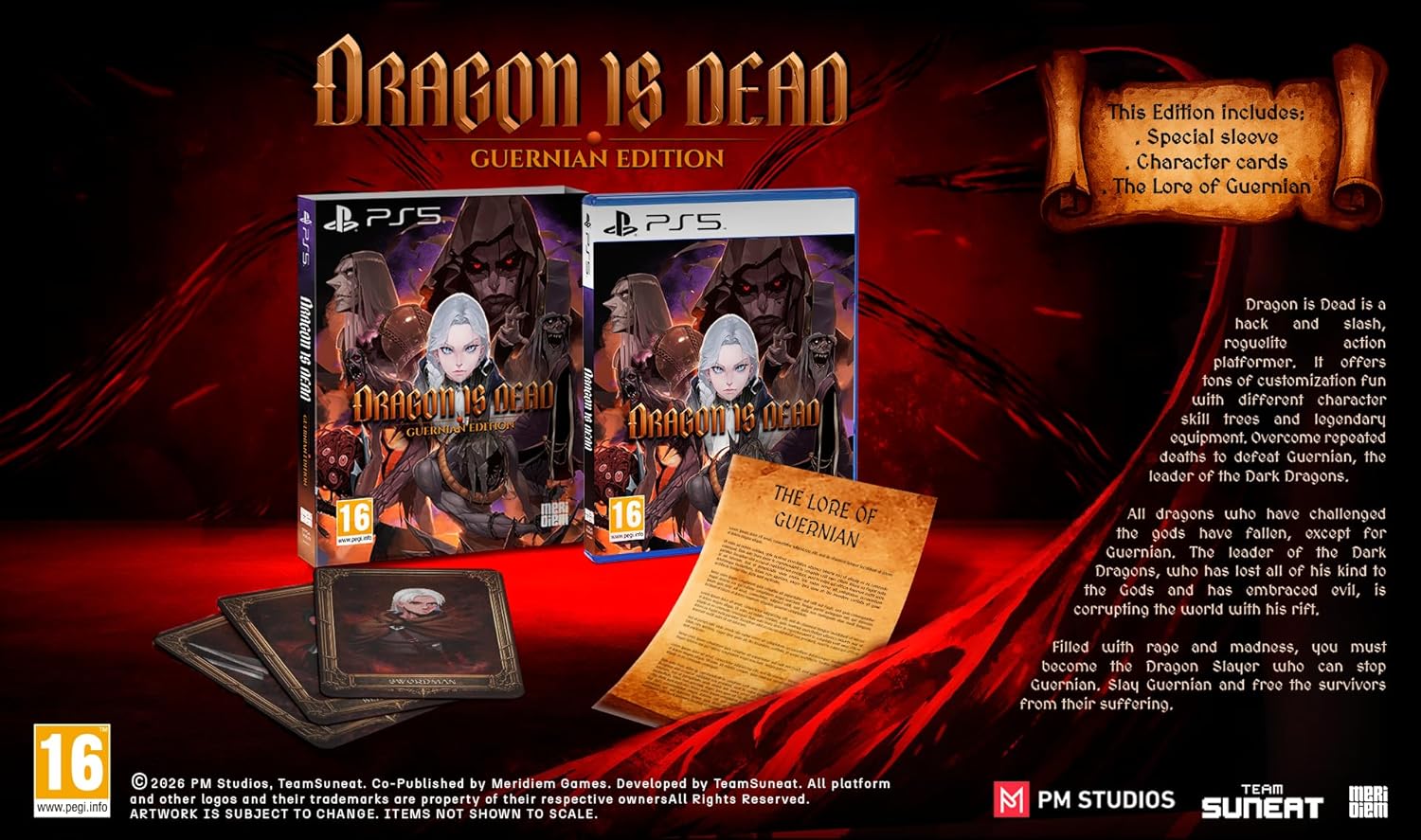 Dragon Is Dead Guernian Edition PS5 - Jeux Vidéo Physique - Meridiem - Shop Just for Games